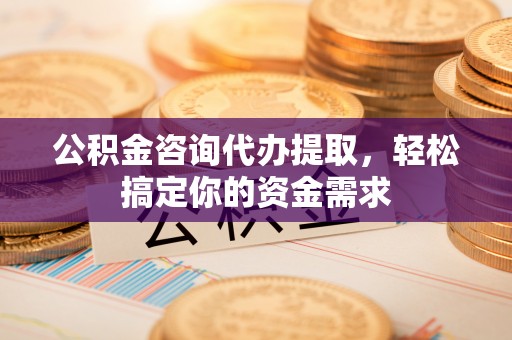 芎林公积金咨询代办提取，轻松搞定你的资金需求