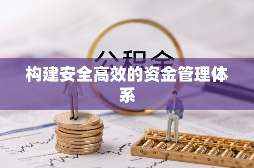 芎林构建安全高效的资金管理体系