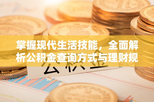 芎林掌握现代生活技能，全面解析公积金查询方式与理财规划